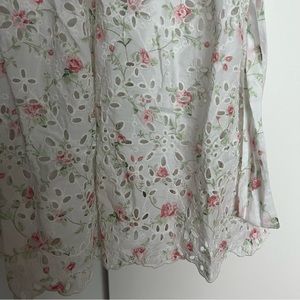 Loveshackfancy for Target eyelet floral midi dress